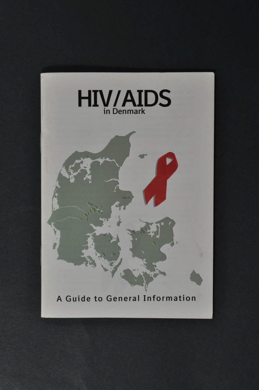 BROCHURE "HIV / AIDS in Denmark" (en anglais) 2005.51.4 Photo Mucem