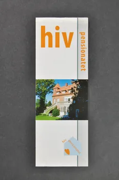 Dépliant "HIV pensionatet" (Hébergement pour les personnes séropositives) 2005.51.6 Photo Mucem