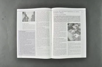 Kit (Koninklijk Institut Voor De Tropen) revue "Sexual Health Exchange", 2004, n°1 : "Faith-based responses to HIV/AIDS" (Réponses au VIH/sida basées sur la foi) Pays-Bas 2004 2005.52.1  Photo Mucem