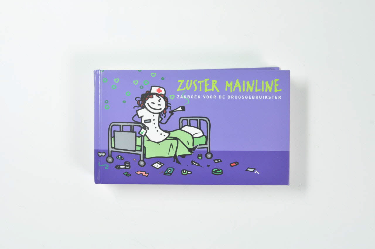 Mainline agenda "Zuster Mainline. Zakboek voor de drugsgebruikster" (traduire) Pays-Bas 2003 2005.54.106 Photo Mucem