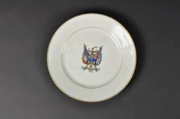 Tissier assiette plate Île-de-France, France 1894 1955.101.1 Photo Mucem