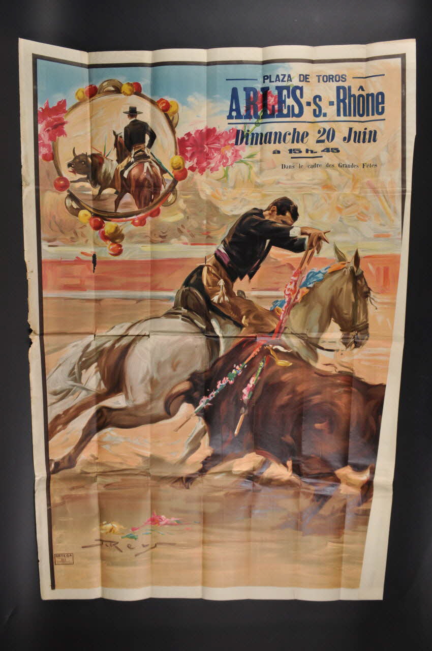 affiche Valence, Espagne 1950 2004.307.4 Photo Mucem