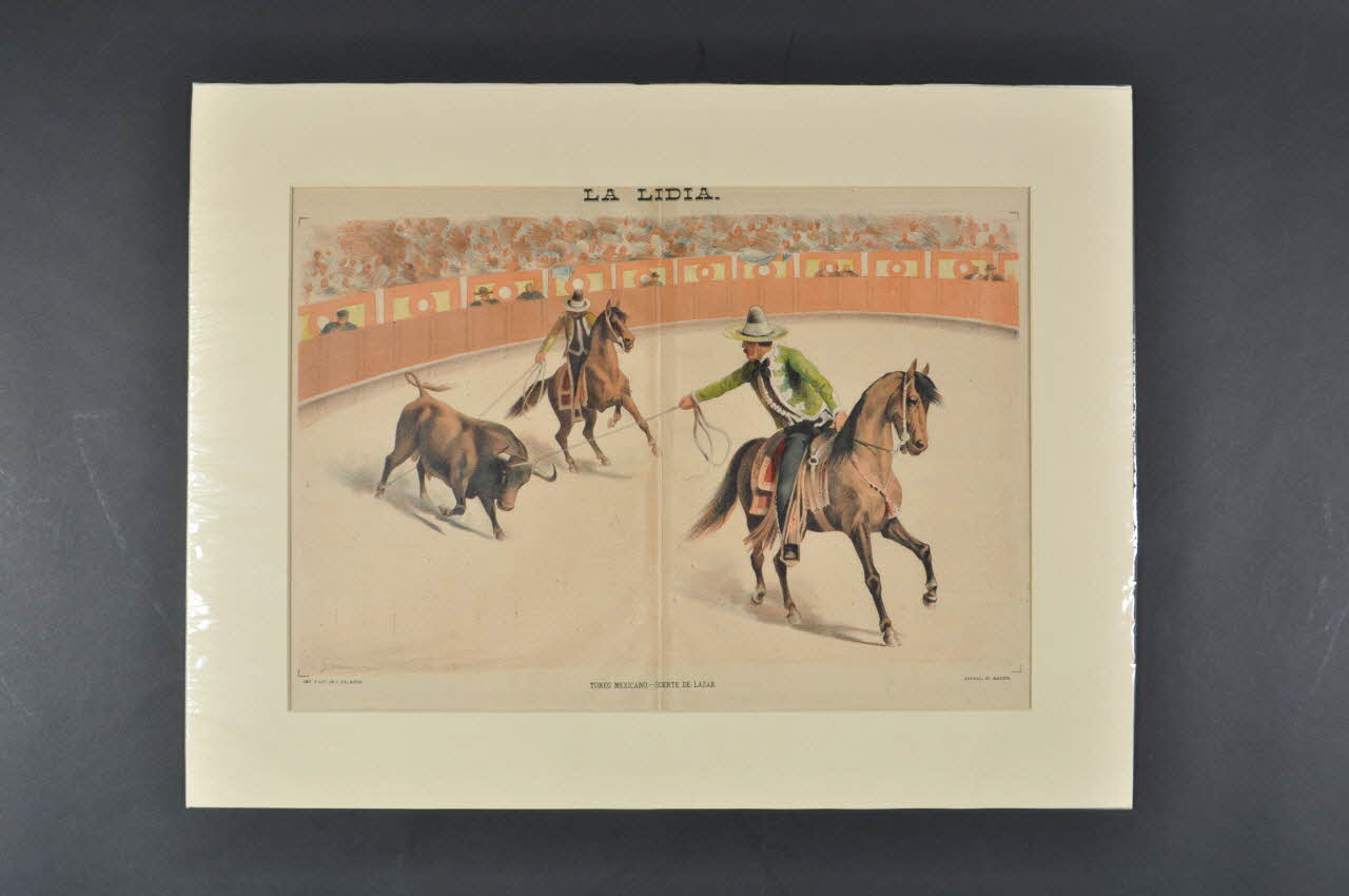 gravure La Lidia 2003.68.1 Photo Mucem