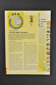 Mainline Bulletin associatif "Take it" vol.7,  n° 3,  juin 2004 / Drugs, afweer en hiv. In actie tegen indringers (traduction) Pays-Bas 2004/6 2005.54.99 Photo Mucem