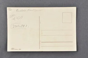 carte postale 2003.77.1  Photo Mucem