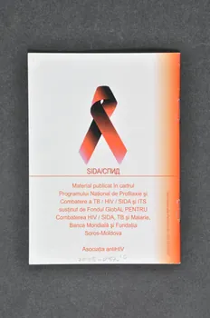 BROCHURE "SIDA" (en moldave et en russe) 2005.57.10 Photo Mucem