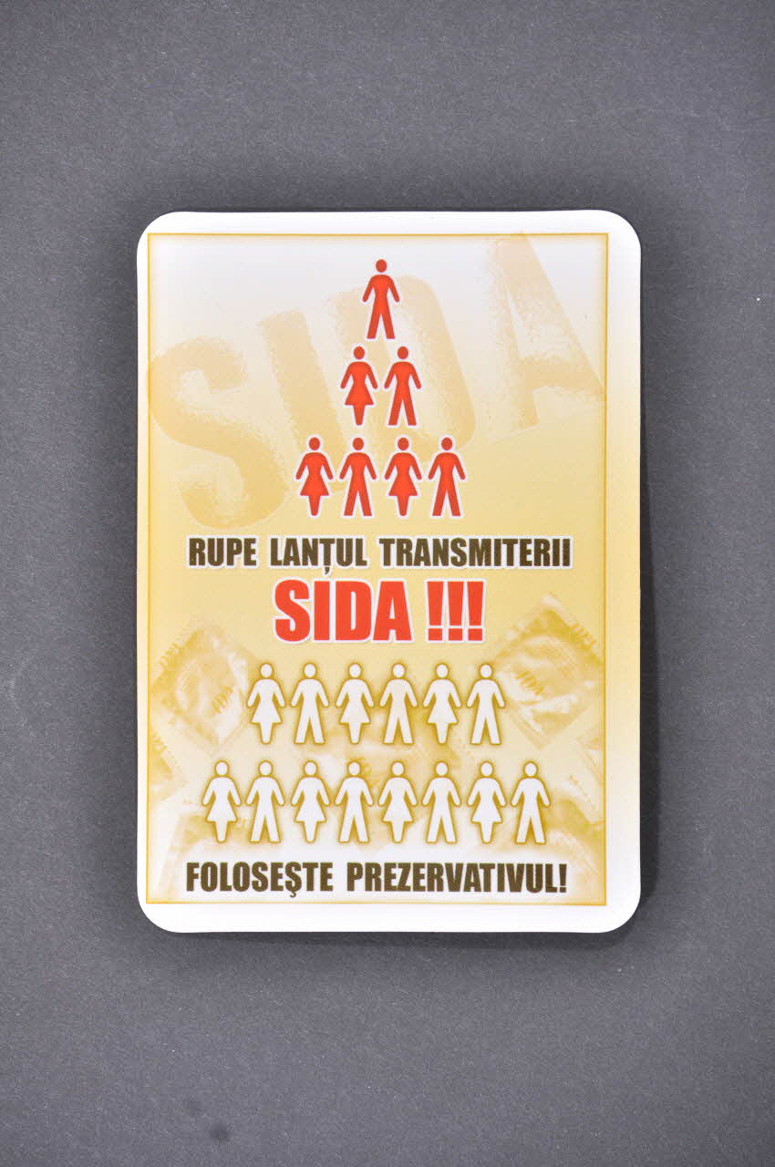 Glasul Tinerllor, Banque Mondiale calendrier Rupe lantul transmiterii sida Moldavie 2005 2005.57.2 Photo Mucem