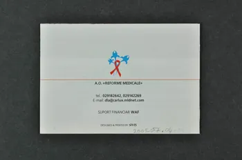 Ao Réforme Médicale BROCHURE "Stop Sida" (en moldave et en russe) Moldavie 2004 2005.57.4 Photo Mucem