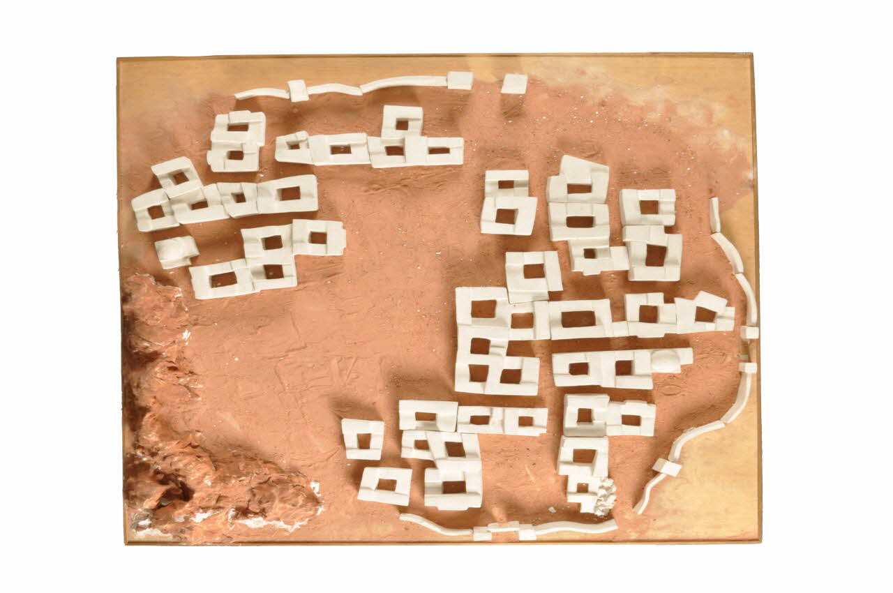 maquette d'architecture Médina 2003.8.115.4.1-37 Photo Mucem