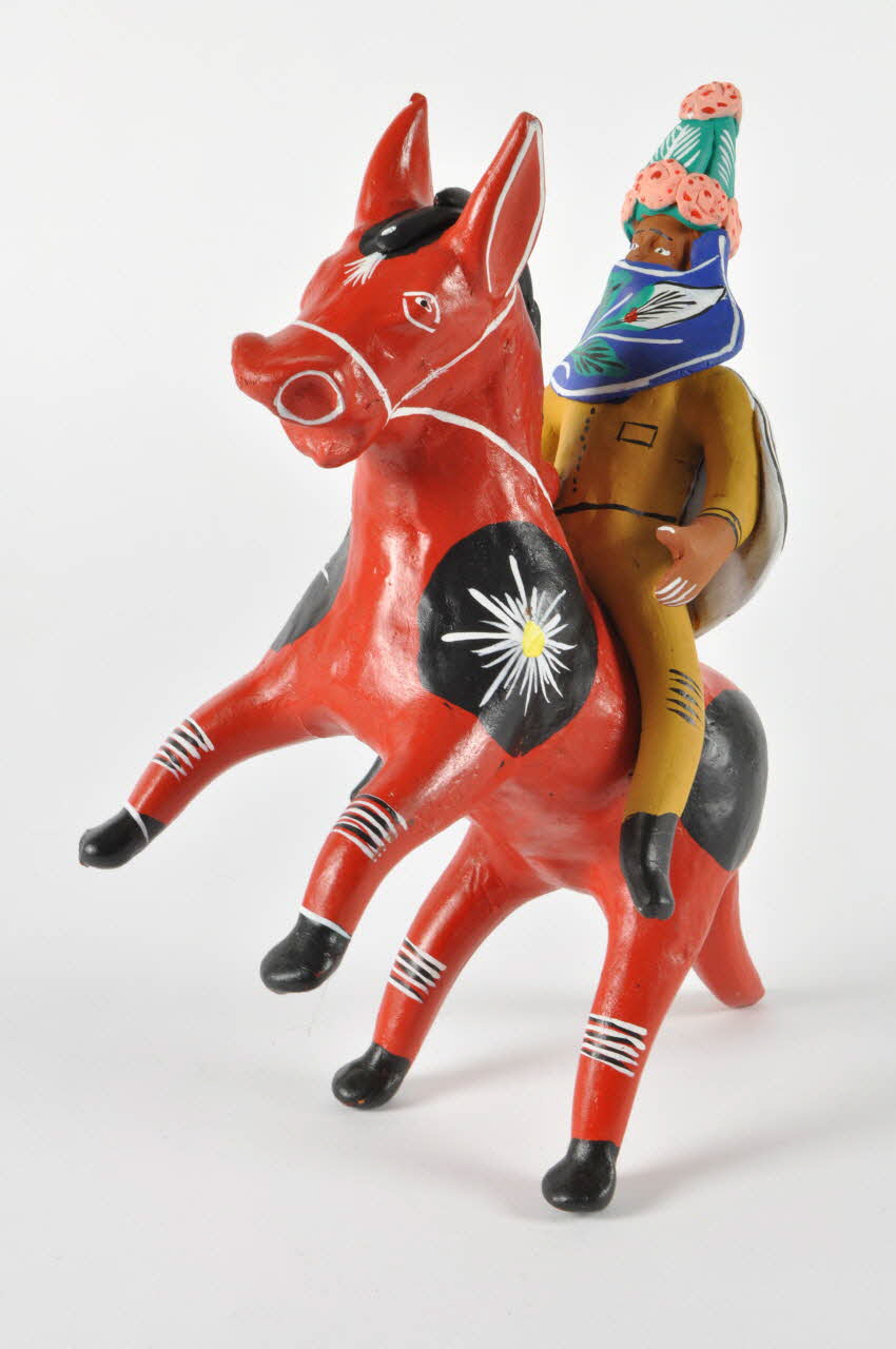 tirelire Moro a caballo Michoacan, Mexique 2004 2004.337.6 Photo Mucem