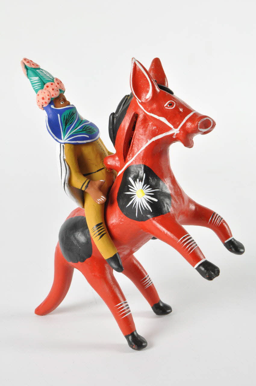 tirelire Moro a caballo Michoacan, Mexique 2004 2004.337.6 Photo Mucem