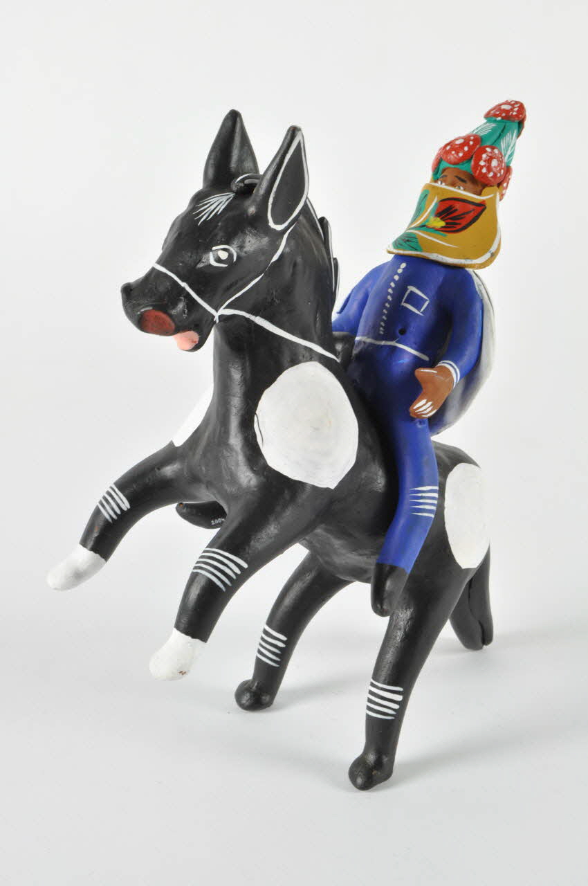 tirelire Moro a caballo Michoacan, Mexique 2004 2004.337.7 Photo Mucem