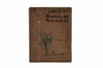 Renée Bernard CARNET DE VOYAGE Basse-Normandie, Italie 1956 2004.35.10 Photo Mucem