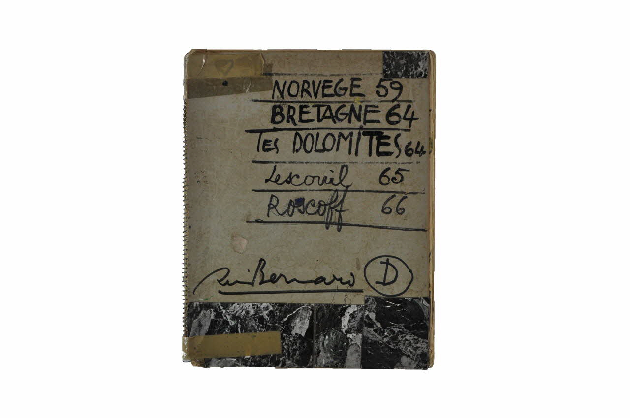 Renée Bernard CARNET DE VOYAGE Bretagne, France 1959 2004.35.11 Photo Mucem