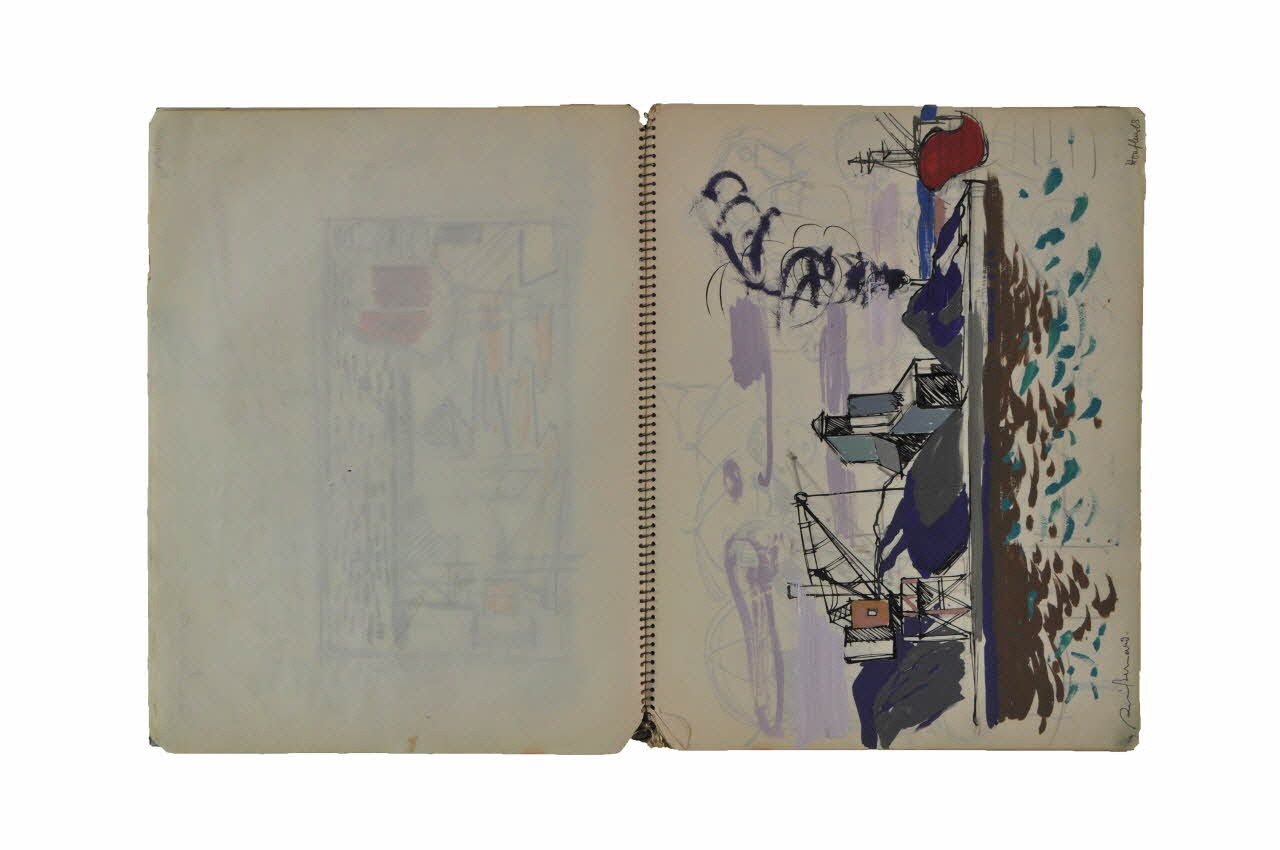 Renée Bernard CARNET DE VOYAGE Bretagne, France 1959 2004.35.11 Photo Mucem