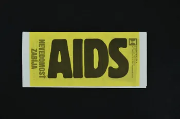 Dépliant " AIDS Nevedomost Zabija" 2005.63.14  Photo Mucem