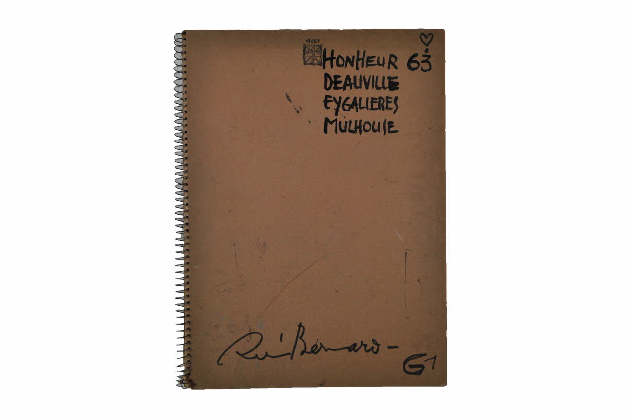 Renée Bernard CARNET DE VOYAGE Alsace, France 1963 2004.35.12 Photo Mucem