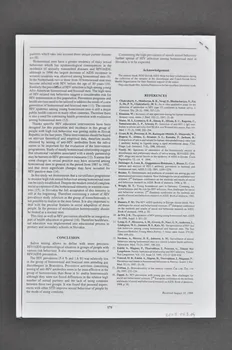 Institute Of Preventive And Clinical Medecine, Tiré à part "HIV Infection and sexual behaviour among homosexual and bisexual men in Bratislava" (Infection par le VIH et conduites sexuelles chez les hommes homosexuels et bisexuels à Bratislava) Slovaquie 2000 2005.63.4 Photo Mucem