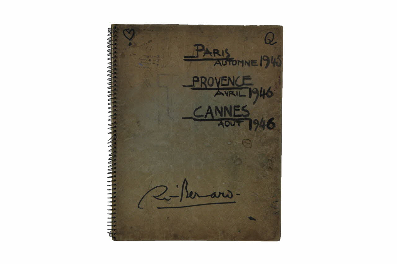 Renée Bernard CARNET DE VOYAGE Île-de-France, France 1945 2004.35.2 Photo Mucem