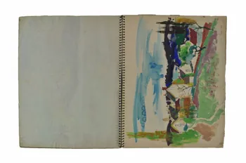 Renée Bernard CARNET DE VOYAGE Île-de-France, France 1945 2004.35.2  Photo Mucem