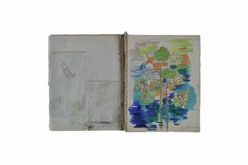 Renée Bernard CARNET DE VOYAGE Midi-Pyrénées, France 1970 2004.35.22  Photo Mucem