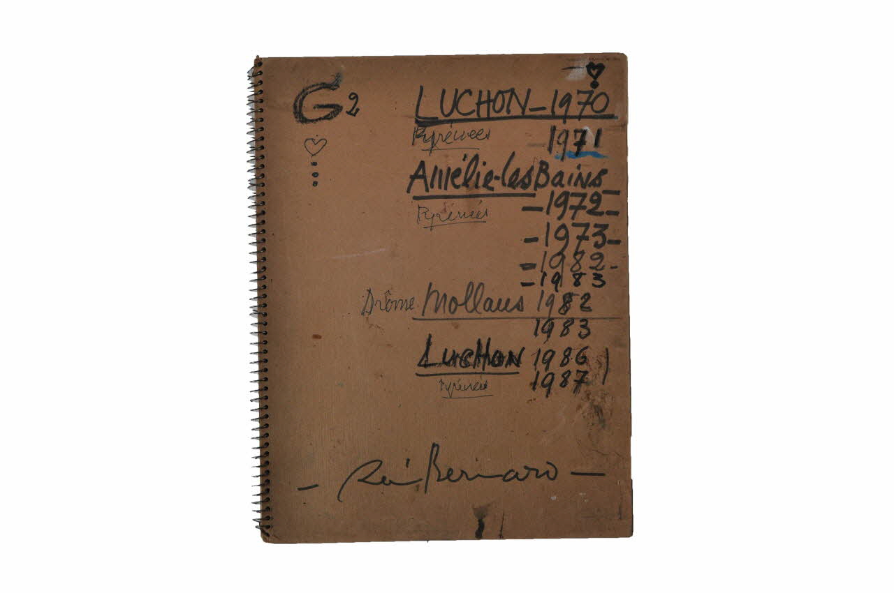 Renée Bernard CARNET DE VOYAGE Rhône-Alpes, France 1970 2004.35.23 Photo Mucem