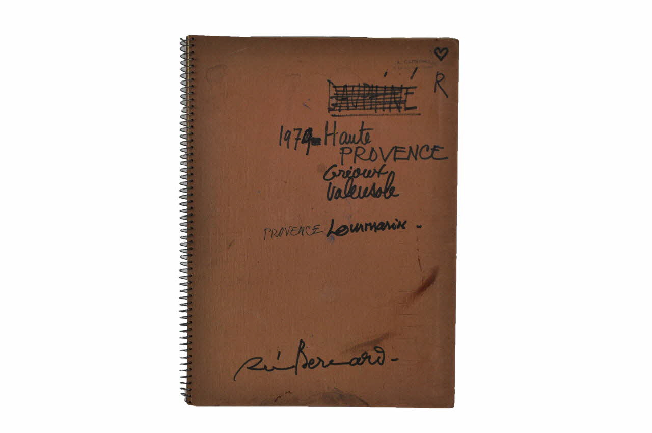 Renée Bernard CARNET DE VOYAGE Provence-Alpes-Côte d'Azur, France 1979 2004.35.25 Photo Mucem