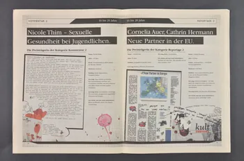 Aids-Hilfe Autriche journal "The red ribbon news" Autriche 2004 2005.64.26.1-4 Photo Mucem