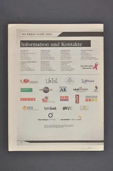 Aids-Hilfe Autriche journal "The red ribbon news" Autriche 2004 2005.64.26.1-4  Photo Mucem