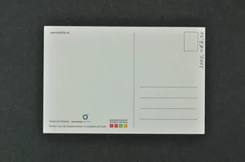Aids-Hilfe Autriche carte postale "Bla, bla, bla... Hey Junge,  ohne kannst du lange reden" (Eh, garçon, sans, tu peut parler longtemps...) Autriche 2005 2005.64.28 Photo Mucem