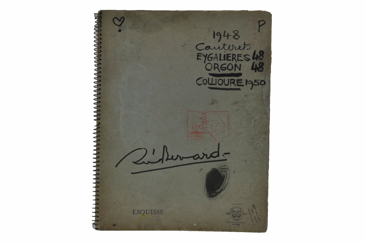 Renée Bernard CARNET DE VOYAGE Aquitaine, France 1948 2004.35.3 Photo Mucem