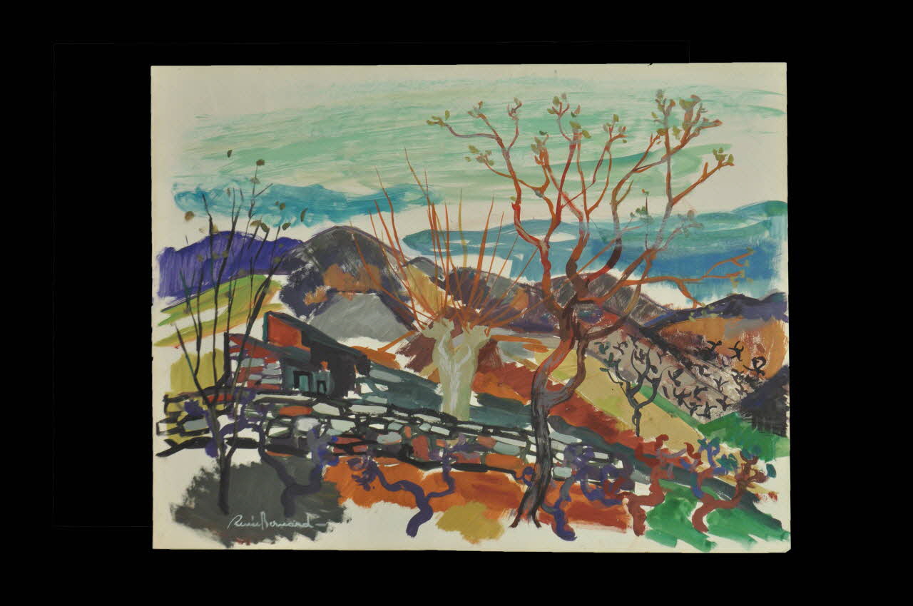 Renée Bernard dessin 1956 2004.35.39 Photo Mucem