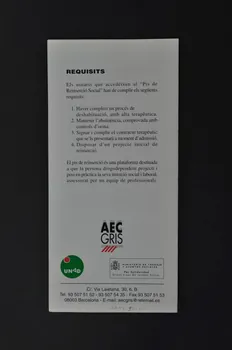 Dépliant "Pis Reinsercio" 2003.93.47 Photo Mucem