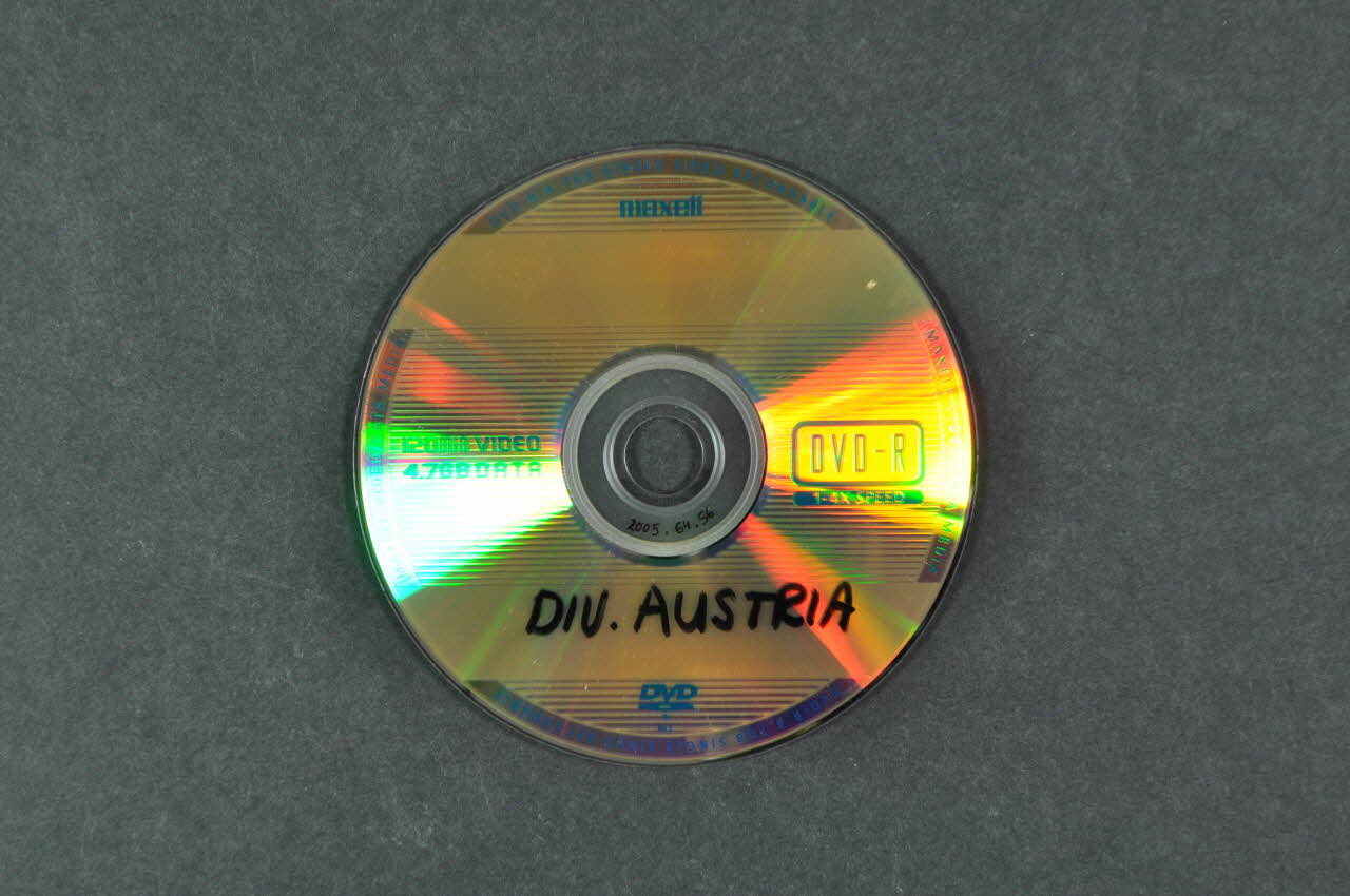 Aids-Hilfe Autriche DVD 1 film et 2 clips vidéo de prévention Autriche 2000 2005.64.56 Photo Mucem