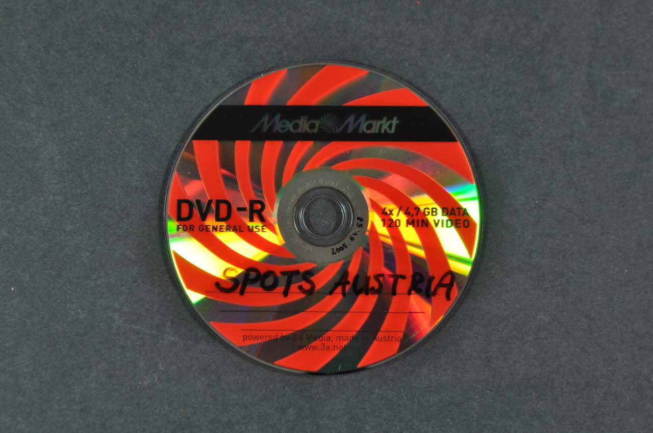 Aids-Hilfe Autriche DVD Clips vidéo de prévention Autriche 2000 2005.64.58 Photo Mucem