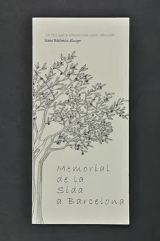 Projecte Dels Noms Dépliant "Memorial de la sida a Barcelona" Espagne 2003 2003.93.54  Photo Mucem