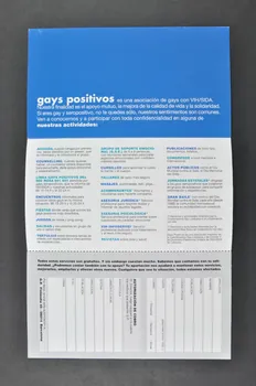 Dépliant "Gais positius"  (Gais positifs) 2003.93.55 Photo Mucem