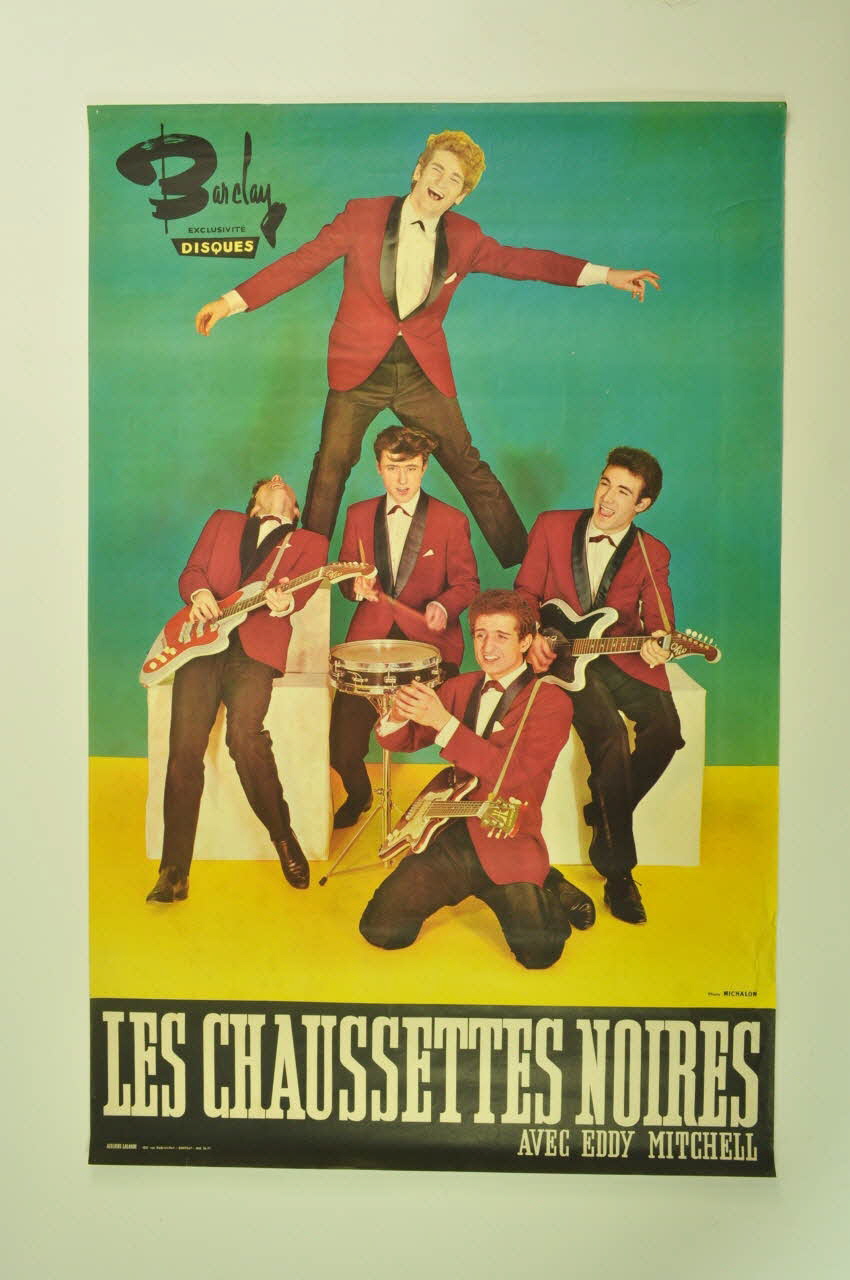 affiche Les chaussettes noires 2005.72.3 Photo Mucem