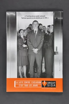 Association pour la Recherche, la Communication et les Actions pour l'Accès aux Traitements (ARCAT) Revue associative Le journal du sida et de la démocratie sanitaire, n° 136-137, juin-juilet 2001 / Numéro spécial. Le monde du travail face au VIH/sida. Etat des lieux France 2001 2003.94.100  Photo Mucem