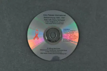 Aids Info Docu CD-ROM Lorraine, France 1998 2003.94.101 Photo Mucem
