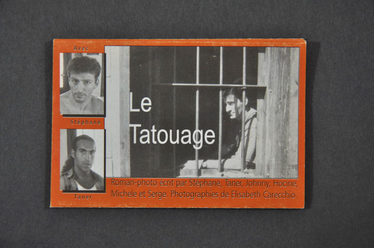 Aides Provence, Mouvement Français Pour Le Dépliant "Le tatouage" Provence-Alpes-Côte d'Azur, France 1998/12 2005.8.23 Photo Mucem
