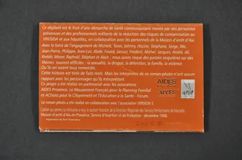 Aides Provence, Mouvement Français Pour Le Dépliant "Le tatouage" Provence-Alpes-Côte d'Azur, France 1998/12 2005.8.23 Photo Mucem
