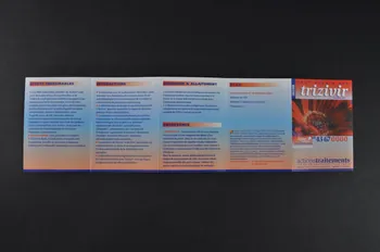 Actions Traitements Dépliant "Tout savoir sur Trizivir" France 2002/12 2003.94.125 Photo Mucem