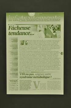 Actions Traitements Revue associative Infotraitements, février 2003, n°109 : "Fâcheuse tendance" France 2003/2 2003.94.128 Photo Mucem