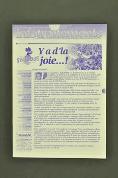 Actions Traitements Revue associative Infotraitements, juin 2003, n°113 : Solidays. Y a d'la joie...! France 2003/6 2003.94.131  Photo Mucem