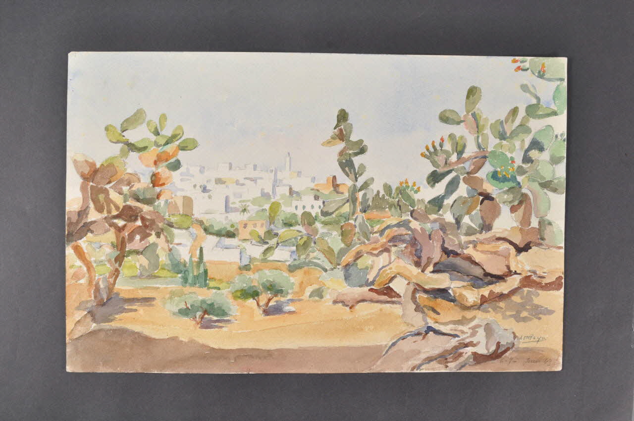 aquarelle 2004.37.26 Photo Mucem