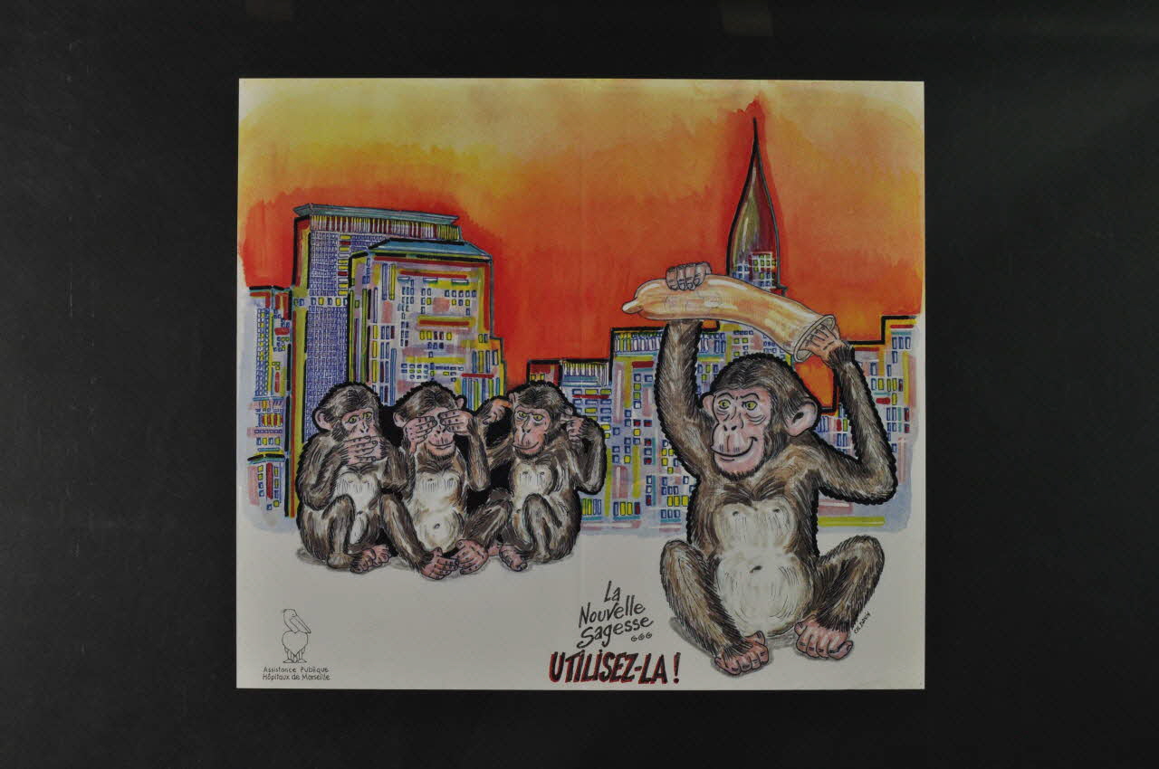 affiche La nouvelle sagesse. Utilisez-la" 2005.8.5 Photo Mucem