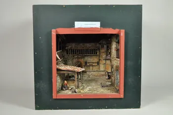 Gérard Coma-Bansells crèche de Noël Messe de Noël à Santillana del Mar Catalogne, Espagne 2004 2005.95.1 Photo Mucem