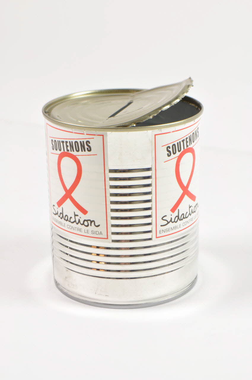 Sidaction - Ensemble Contre Le Sida tirelire "Soutenons Sidaction" France 2005 2005.96.2 Photo Mucem