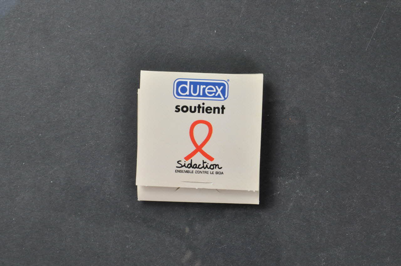 Durex Préservatif "Durex soutient Sidaction" France 2005 2005.96.4.1-2 Photo Mucem